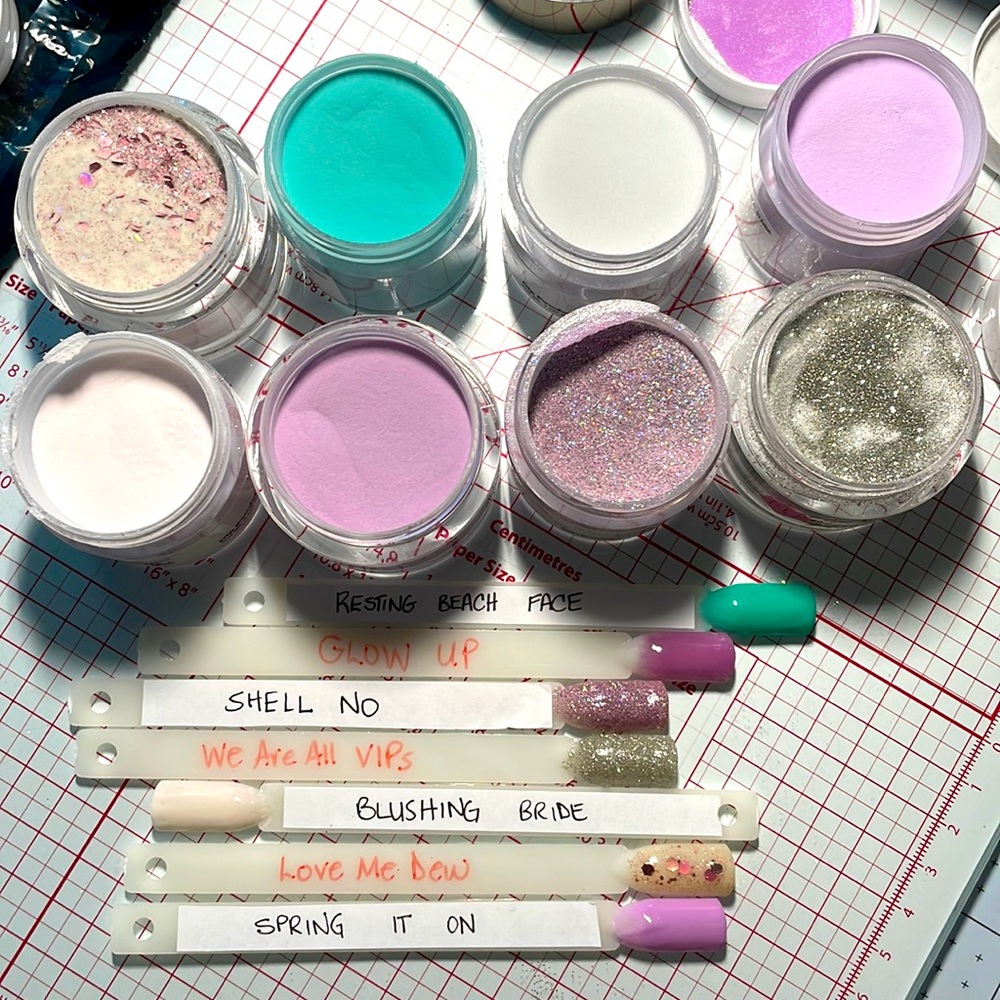 Peppi Gel - Dip Powder for nails 7 JARS!